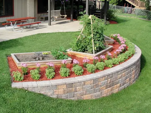 Finished yard work